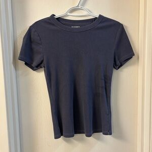 Old Navy Women's Dark Blue Short Sleeve Tee